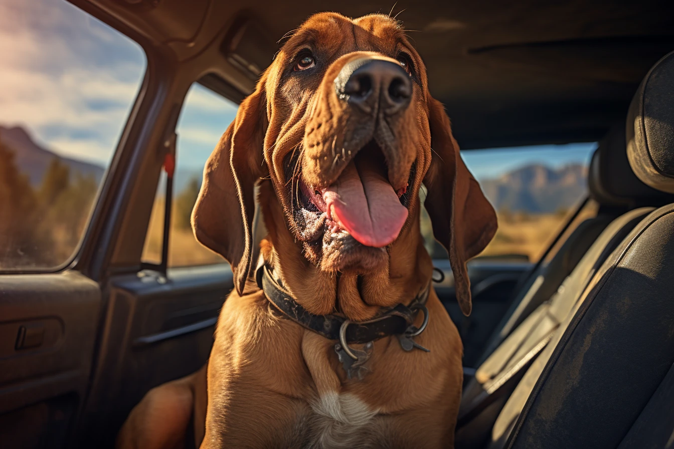Chevrolet Camaro Dog Safety Belt for Bloodhounds